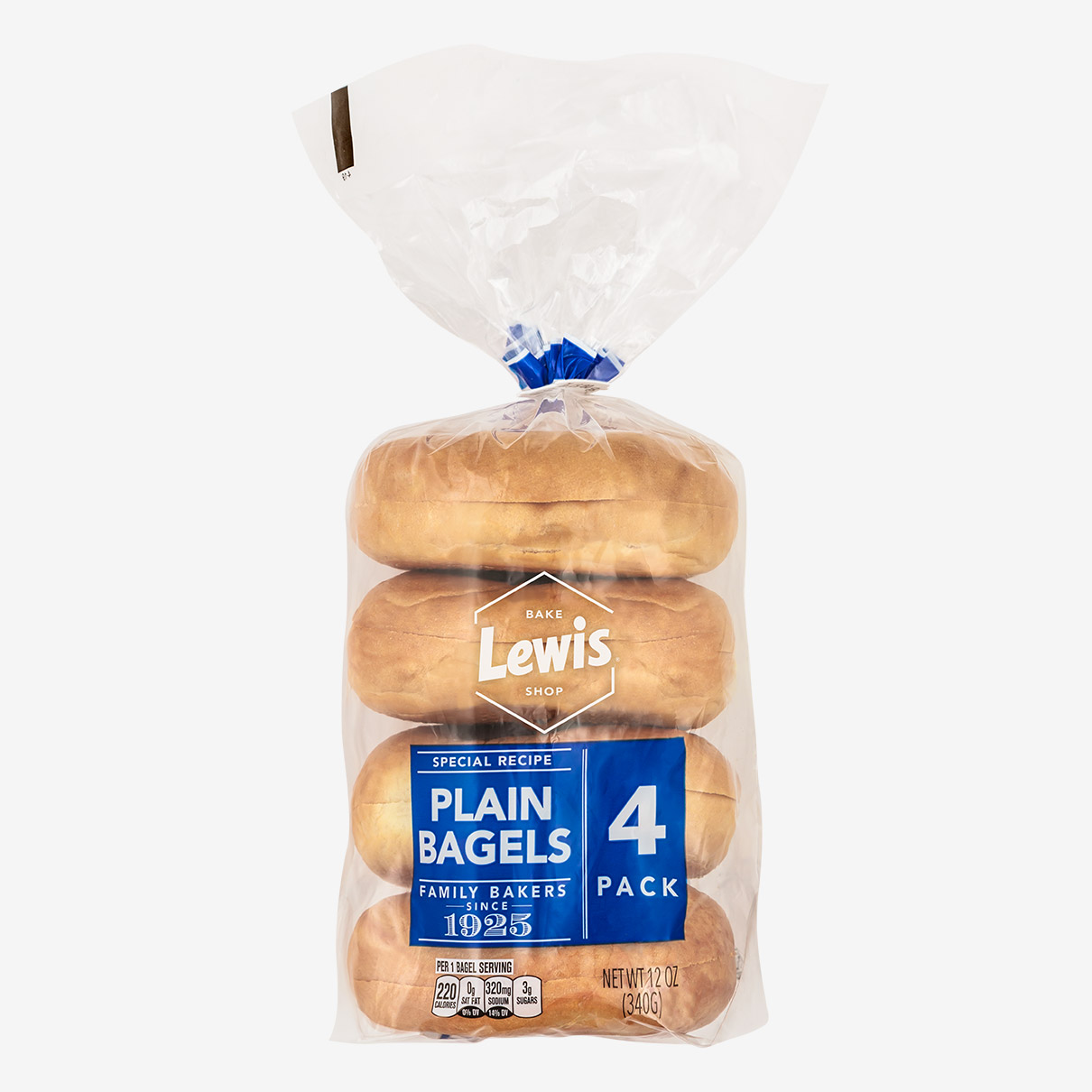 4pk Bagels - Lewis Bake Shop - Chewy Bagels